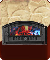 131 - Заслонка хлебной печи застекленная размеры 440х205/155 мм, вес 6,0 кг 