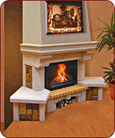 Каминные облицовки Элегия Рустик