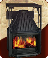 Каминные топки META ARDENNES (МЕТА АРДЕННЕС) Призма 850 П